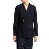 Emporio Armani Yün Karışımlı Regular Fit Kruvaze Yaka Blazer Ceket Erkek CEKET EM002428 AF19441 UB118