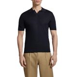Emporio Armani Yün Karışımlı Regular Fit Polo Yaka Kısa Kollu Kazak Erkek KAZAK EM004307 AF24573 UB109