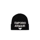 Emporio Armani Yünlü Nakışlı Logolu Bere Erkek BERE 627406 3F570 00035