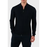 Emporio Armani Yünlü Regular Fit Fermuarlı Hırka Erkek Hırka EM000265 AF10460 UB118