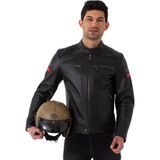 Emporium Retro Motosiklet Deri Mont - Siyah