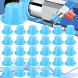 Emporium1 Musluk Sızdırmazlık Contası, Sızdırmazlık Contası, Musluk Için Silikon Conta, Silikon Sızdırmazlık Contası, B (Yurt Dışından) - Mavi