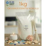 Empressco 1 kg Beyaz Okyanus Esintisi Kokulu Inci Tozu Mum Seti, 25 Adet, 20 cm Fitil - Seçenek 1