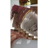 Empressco 10 Adet 10 ml Kendinden Yapışkanlı Disko Topu Aynası Pakette 30X30 - 1/100 Toz Ceviz