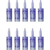 Empressco 10 Adet 42 Pin A6 Dermapen Iğnesi Orijinal Dermapen Iğne Kartuşu Mavi Sokei 8436001987538