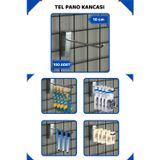 Empressco 10 Cm - 100 Adet Tel Pano Kancası Raf Askısı
