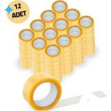 Empressco 12 Adet A+ Plus 12 Adet Koli Bandı 45MM 100 Metre Kopmayan Koli Bandı Güçlü Koli Bandı GODH-200 - Fiyatı, Yorumları - -- - Seçenek 1