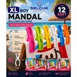 Empressco 12 Adet Xl Plaj Havlu Mandalı Şezlong Mandalı - Seçenek 1