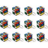 Empressco 12'li Mini Rubik Zeka Küpü Seti, Eğlenceli ve Öğretici Anahtarlıklar - Seçenek 1