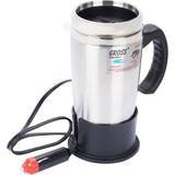 Empressco 12V Termoslu Araç Su Isıtıcı Kettle Çay Kahve Oto - Antrasit