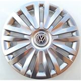 Empressco 14'' Inç Kırılmaz Esnek Jant Kapağı Volkswagen Polo Golf Bora Amblem Hediyeli - 14 inç