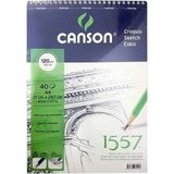 Empressco 1557 A4 40YP 120GR Spiralli Eskiz Çizim Resim Defteri / FCNS12040A4US - Seçenek 1 - 00-Beyaz
