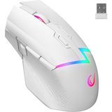 Empressco 24000 Dpi Rgb Kablosuz Gaming Oyuncu Mouse, Beyaz, 80 Milyon Huano Switch - Seçenek 1