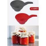 Empressco 2'li Kışlık Kavanoz Hunisi, Geniş Ağız, Konserve ve Reçel Doldurma