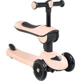 Empressco 3 Tekerlekli Işıklı Katlanabilir Oturaklı Scooter - Açık Pembe - Seçenek 1