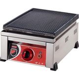 Empressco 30 cm Elektrikli Inox Izgara, Döküm Plaka, Dayanıklı ve Şık Tasarım - 1 lt
