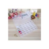 Empressco 36 Ayarlanabilir Bölmeli Kolye Yüzük Takı Kutusu Organizer Düzenleyici Plastik Kutu 27.5x19.5x4.2