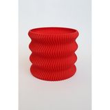 Empressco 3D Baskı Yuvarlak Saksı, Modern ve Şık Dekoratif Bitki Kabı