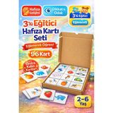 Empressco 3’lü Eğitici Hafıza Kartı Seti, Zeka ve Dikkat Geliştirici Oyun - Seçenek 1