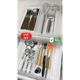 Empressco 4 Adet Bade Xl Çekmece Içi Bıçaklık & Kaşıklık Organizer Kepçe Spatula Düzenleyici Kutu - Fiyatı, Yorumları