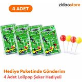 Empressco 4 Adet Mini El Futbol Langırt Oyunu 4 Lolipop Şeker Hediyeli Hediye Paketinde Okul Dağıtmalık - Fiyatı, Yorumları - Seçenek 1