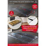 Empressco 4 Parça Baharatlık Standı Çekmece Içi Düzenleyici Organizer - Ahşap - 1 lt