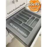 Empressco 55X49 cm Kaşıklık Çekmece Içi Düzenleyici, Dayanıklı ve Şık Tasarım