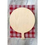 Empressco 60 cm Ahşap Bazlama Kesme Tahtası Hamur Açma Tahtası 60-Cm-Bazlama-Tahtası - Ahşap - Ceviz - Seçenek 1