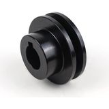Empressco 75-9,50 Çift Kanallı Kasnak 75 mm V-Kayış Kasnağı Siyah Kaplama - 1 lt