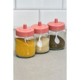 Empressco Abenim 3 Adet Mat Kapaklı Kendinden Kaşıklı Baharatlık Seti - 330 ml - Cam Kavanoz - Fiyatı, Yorumları - Ahşap - 1 lt