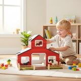 Empressco Ahşap Çiftlik Oyuncağı T3032 - Fiyatı, Yorumları - Seçenek 1 - Ahşap Desenli