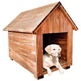 Empressco Ahşap Dış Mekan Köpek Kulübesi, Şık ve Dayanıklı Tasarım