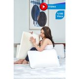 Empressco Airlüks Ortopedik Visco Boyun Yastığı 59X39X15CM, Rahat Uyku ve Destek - 10 cm - 0002R72