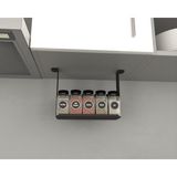 Empressco Aju Baharatlık Baharat Rafı, Mutfak Banyo Düzenleyici, Dolap Altı Monte Raf, Mutfak Rafı, Metal Raf - Fiyatı, Yorumları - Almond Cream