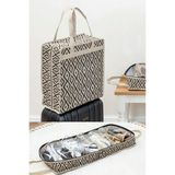 Empressco Alas Bohe Ayakkabı Hurcu Seyahat Çantası Düzenleyicisi 35*22*40CM - Fiyatı, Yorumları - Ahşap Rengi - Seçenek 1