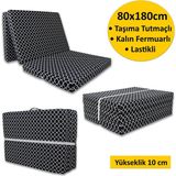 Empressco Almira Ev Tekstili Katlanır Sünger Yatak Minder 80X180X10CM Karaçatı - Fiyatı, Yorumları - 001-Renkli - Seçenek 1