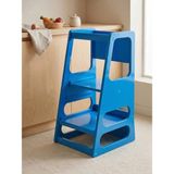 Empressco Almital Mobilya Aksesuarları Furniture Accessories Kaidan Cobalt Blue Renk Çocuk Öğrenme Kulesi-Etkinlik Kulesi Ayarlanabilir Basamaklı Doğal Mdf - Fiyatı, Yorumları - 160 x 500 cm