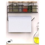 Empressco Alsi Home Yapışkanlı Raflı Kağıt Rulo Havluluk Peçetelik Havlu Kağıtlık Siyah Banyo Mutfak Düzenleyici Raf - Fiyatı, Yorumları - Ahşap - 1 lt
