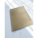 Empressco Altın Renkli Oluklu Çikolata Ambalaj Folyosu 50X35 Cm, 1 Paket (1kg) - 1 lt