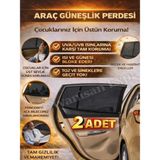 Empressco Ankaflex 2 Li Oto Cam Güneşlik Araba Gölgelik Perde Araç Içi Yan Cam Pencere Güneşliği Arka Cam Kılıfı Örtüsü - Fiyatı, Yorumları - Ahşap Rengi - Seçenek 1