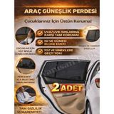 Empressco Ankaflex Exp Araba Araç 2 Adet Yan Cam Perdesi Güneşlik Gölgelik Güneş Koruyucu Arka Perde Emzirme Örtüsü - Fiyatı, Yorumları - Ahşap Rengi
