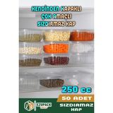Empressco Astor Ambalaj 250CC Sızdırmaz Saklama Kabı, Buzdolabı, Dondurucu Düzenleyici Organizer Erzak Çerez Peynir Kabı - Fiyatı, Yorumları - Seçenek 1 - 0 - Siyah