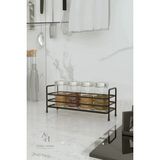 Empressco Atacı Banyo Mutfak Organizer Modern Siyah Metal Baharatlık Standı -Tezgah Üstü Metal Banyo Düzenleyici - Fiyatı, Yorumları - Ahşap Rengi - Seçenek 1