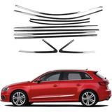 Empressco Autogp Audi A3 8V Hb Cam Çerçevesi Kenar Çıtası Krom Tamtur 2013 / 2020 12 Parça