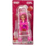 Empressco Baby Girl Bebekli Küçük Kartela Puset - Fiyatı, Yorumları - 01-Mavi