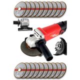 Empressco Bakır Sargılı Devir Ayarlı 1500 W 115-125 Mm Spiral Avuç Içi Taşlama Makinası 20 Taş Hediyeli