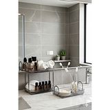 Empressco Banyo Düzenleyici Organizer Banyo Rafı Duman Gri Set - Fiyatı, Yorumları - Ahşap Rengi - Seçenek 1
