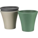 Empressco Begonvil 38 cm Yuvarlak 23 Litre Plastik Saksı Drenaj Izgaralı Çiçek Saksısı - Fiyatı, Yorumları