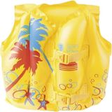 Empressco Bestway 32069 Tropikal Desenli Yüzme Deniz Can Yeleği 3-6 Yaş 41X30 cm / 16 - Altın - 0 - 12 Ay