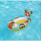 Empressco Bestway BW34169 Havuzda Denizde Kullanıma Uygun Şişme Bot Navigator Baby Boat Bebek Simit - Fiyatı, Yorumları - Altın - 0 - 12 Ay